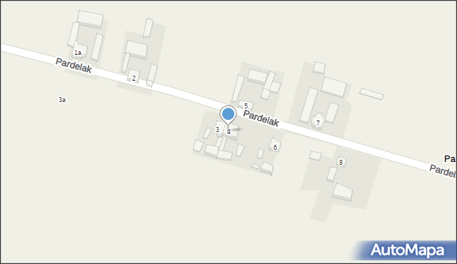 Pardelak, Pardelak, 4, mapa Pardelak