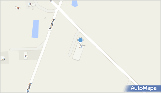 Parkoczewo, Parkoczewo, 13, mapa Parkoczewo