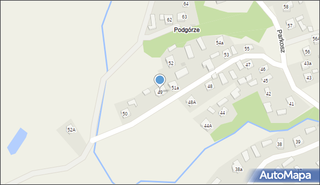 Parkosz, Parkosz, 49, mapa Parkosz