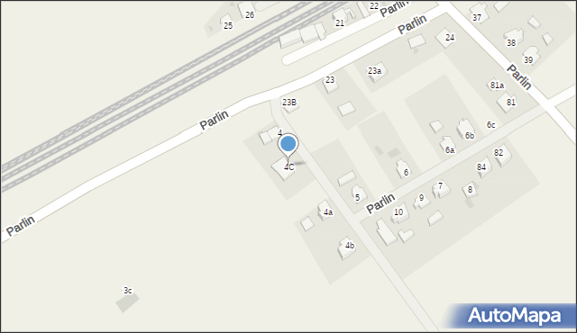 Parlin, Parlin, 4C, mapa Parlin