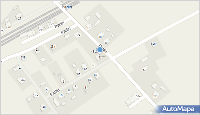 Parlin, Parlin, 81, mapa Parlin