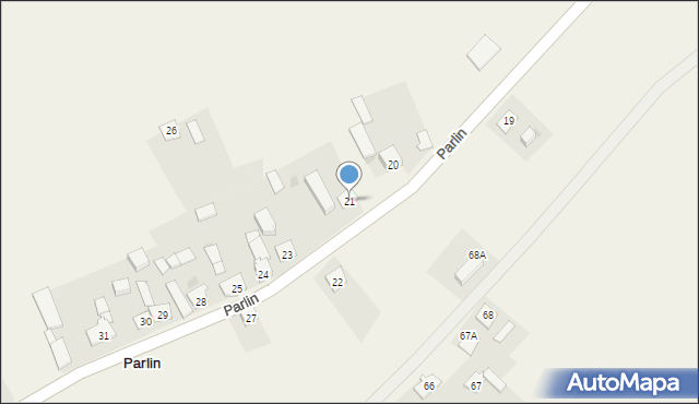 Parlin, Parlin, 21, mapa Parlin