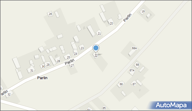 Parlin, Parlin, 22, mapa Parlin