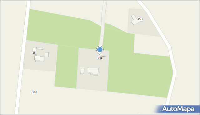 Parnowo, Parnowo, 45g, mapa Parnowo