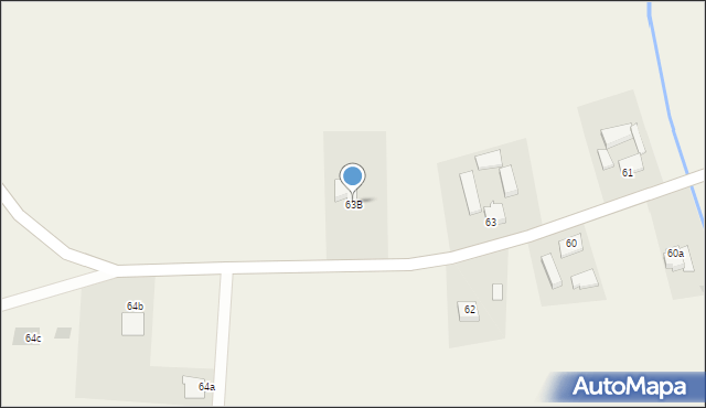 Parnowo, Parnowo, 63B, mapa Parnowo