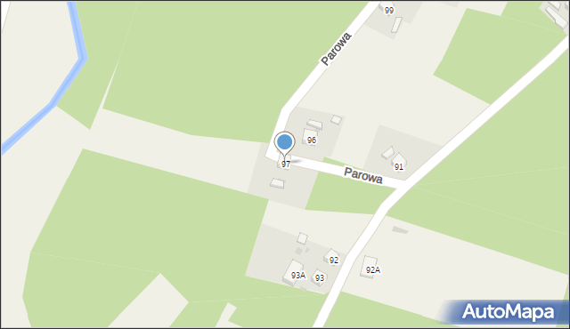 Parowa, Parowa, 97, mapa Parowa