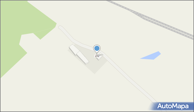 Parsęcko, Parsęcko, 102, mapa Parsęcko