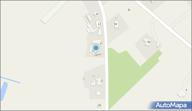 Parsęcko, Parsęcko, 11c, mapa Parsęcko