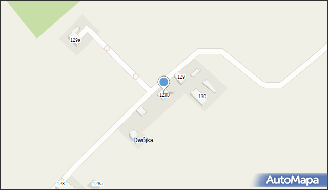 Parsęcko, Parsęcko, 129b, mapa Parsęcko