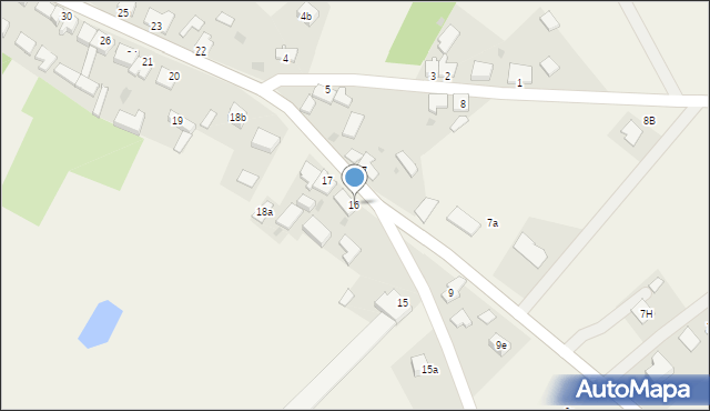 Parsęcko, Parsęcko, 16, mapa Parsęcko