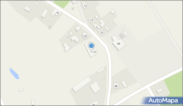 Parsęcko, Parsęcko, 75a, mapa Parsęcko