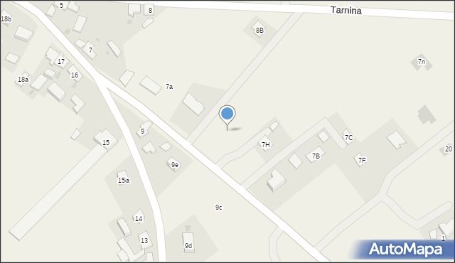 Parsęcko, Parsęcko, 7e, mapa Parsęcko