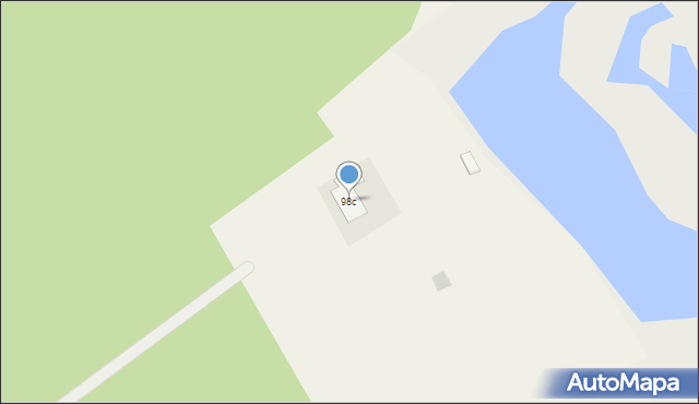 Parsęcko, Parsęcko, 98c, mapa Parsęcko