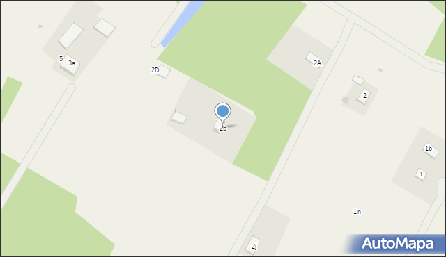 Parski, Parski, 2b, mapa Parski