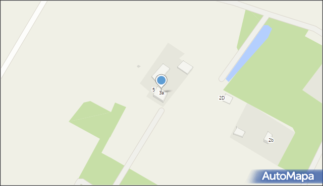 Parski, Parski, 3a, mapa Parski