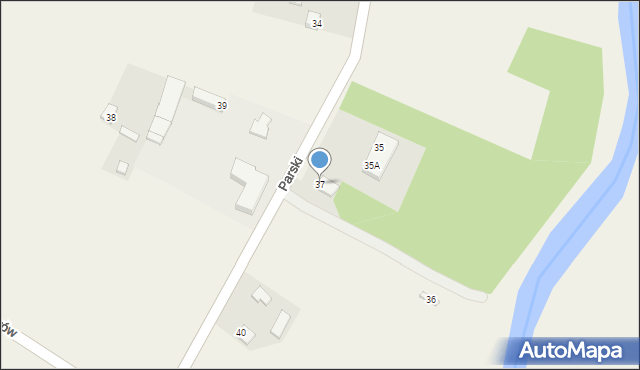 Parski, Parski, 37, mapa Parski