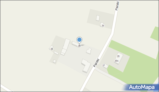 Parski, Parski, 39, mapa Parski