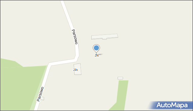 Parsowo, Parsowo, 29c, mapa Parsowo