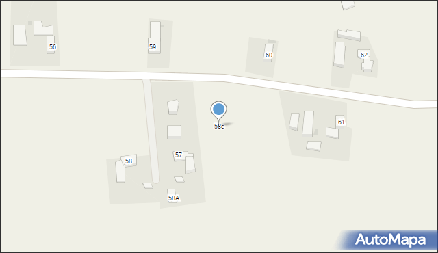 Parszowice, Parszowice, 58c, mapa Parszowice