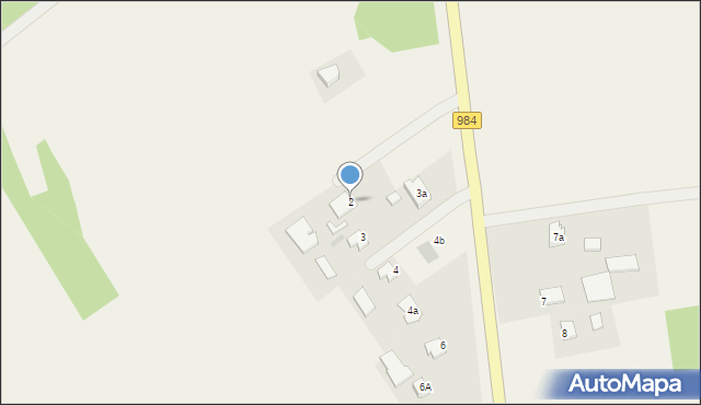 Partynia, Partynia, 2, mapa Partynia