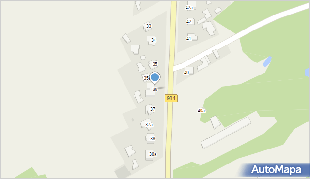 Partynia, Partynia, 36, mapa Partynia