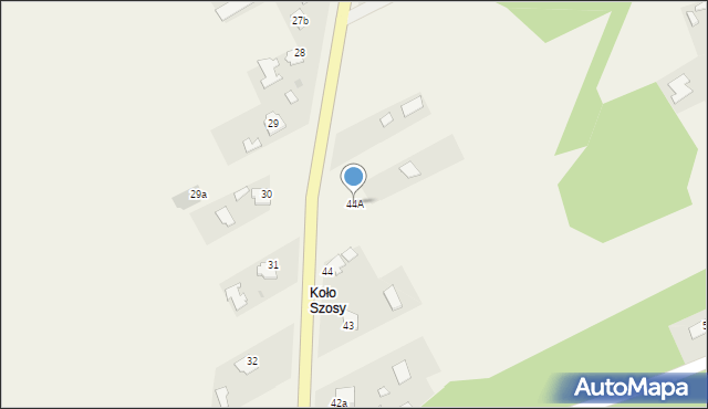 Partynia, Partynia, 44A, mapa Partynia
