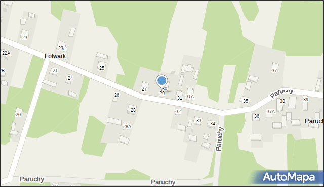 Paruchy, Paruchy, 29, mapa Paruchy