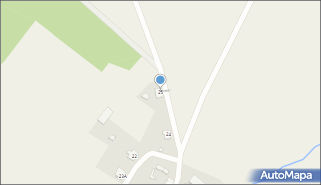 Paruszka, Paruszka, 25, mapa Paruszka