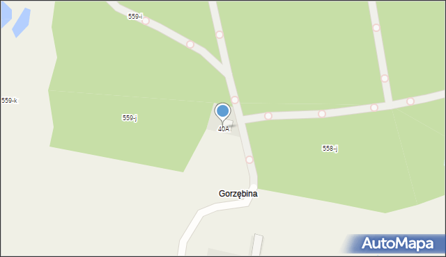 Paruszka, Paruszka, 42a, mapa Paruszka