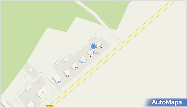Paruszka, Paruszka, 68, mapa Paruszka