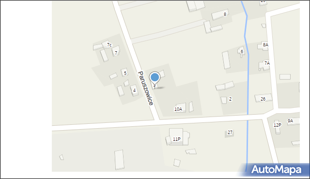 Paruszowice, Paruszowice, 3A, mapa Paruszowice