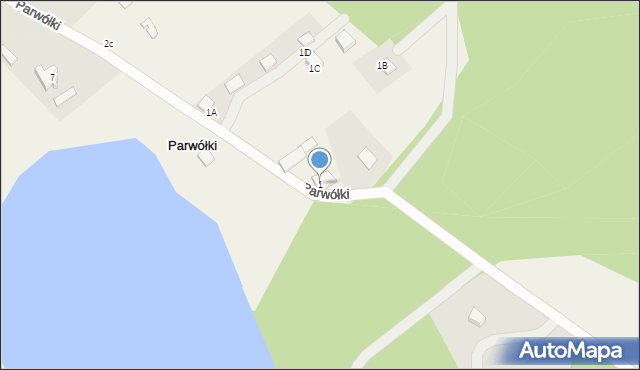 Parwółki, Parwółki, 1, mapa Parwółki