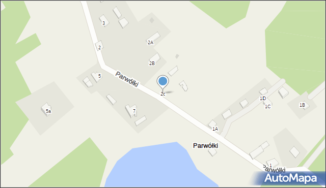 Parwółki, Parwółki, 2c, mapa Parwółki