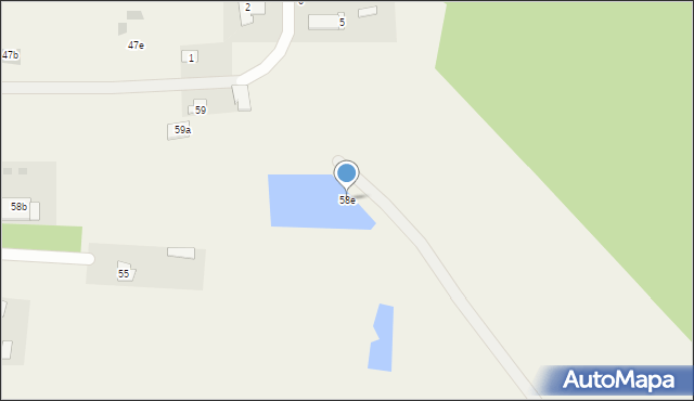 Parypse, Parypse, 58e, mapa Parypse