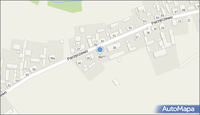 Parzęczewo, Parzęczewo, 39b, mapa Parzęczewo