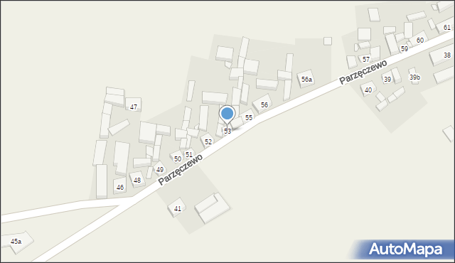 Parzęczewo, Parzęczewo, 53, mapa Parzęczewo