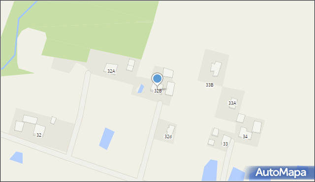 Parzeń, Parzeń, 32B, mapa Parzeń