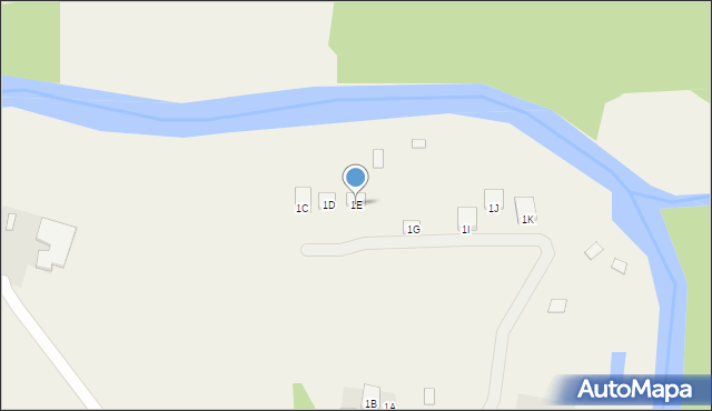 Parzeń-Janówek, Parzeń-Janówek, 1E, mapa Parzeń-Janówek
