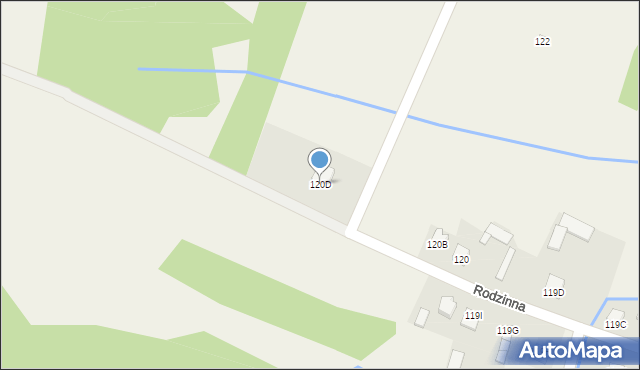 Parznice, Parznice, 120D, mapa Parznice