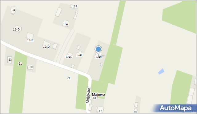 Parznice, Parznice, 124H, mapa Parznice