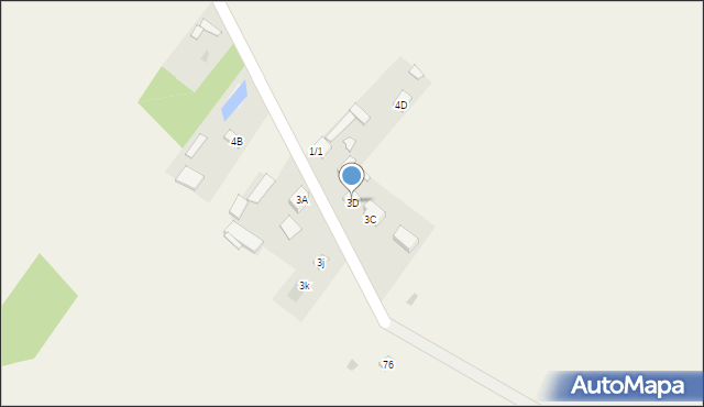 Parznice, Parznice, 3D, mapa Parznice