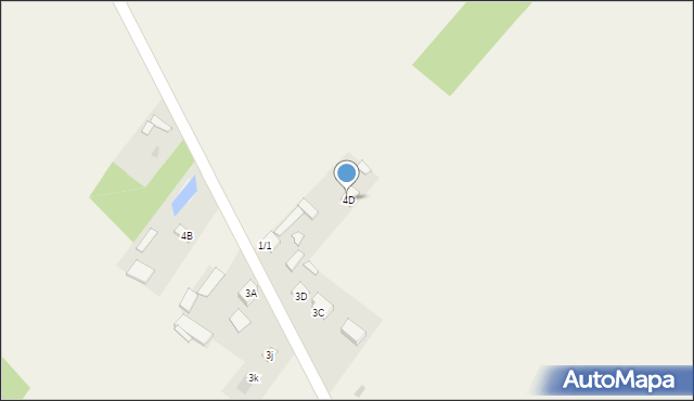 Parznice, Parznice, 4D, mapa Parznice