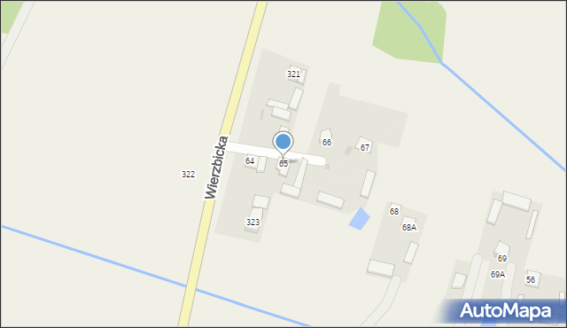 Parznice, Parznice, 65, mapa Parznice