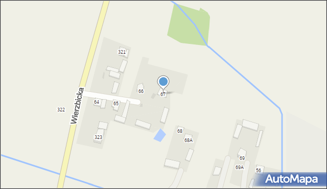 Parznice, Parznice, 67, mapa Parznice