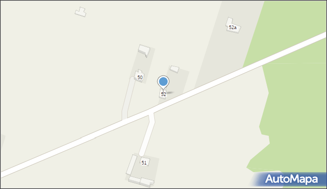 Parzno, Parzno, 52, mapa Parzno