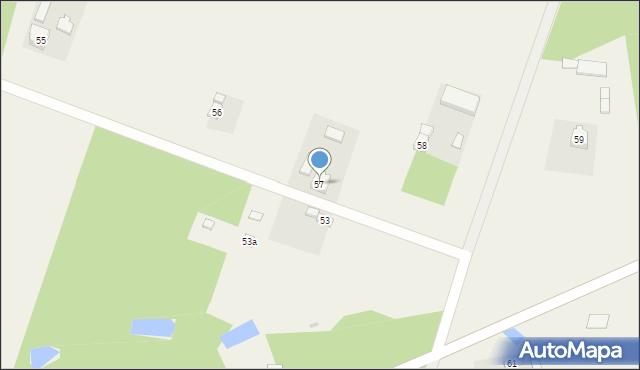Parzno, Parzno, 57, mapa Parzno