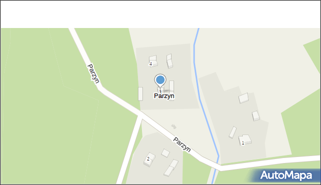 Parzyn, Parzyn, 3, mapa Parzyn