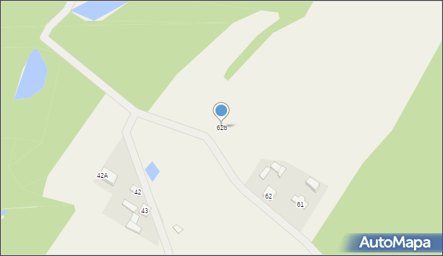 Parzynów, Parzynów, 62b, mapa Parzynów