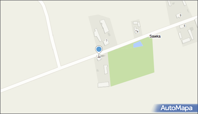 Pasieczniki Duże, Pasieczniki Duże, 4a, mapa Pasieczniki Duże
