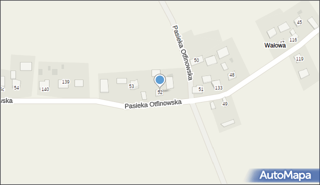 Pasieka Otfinowska, Pasieka Otfinowska, 52, mapa Pasieka Otfinowska